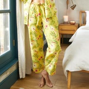 Anthropologie Printfresh - Parrot Paradise Pajama Pant - Size X-Small